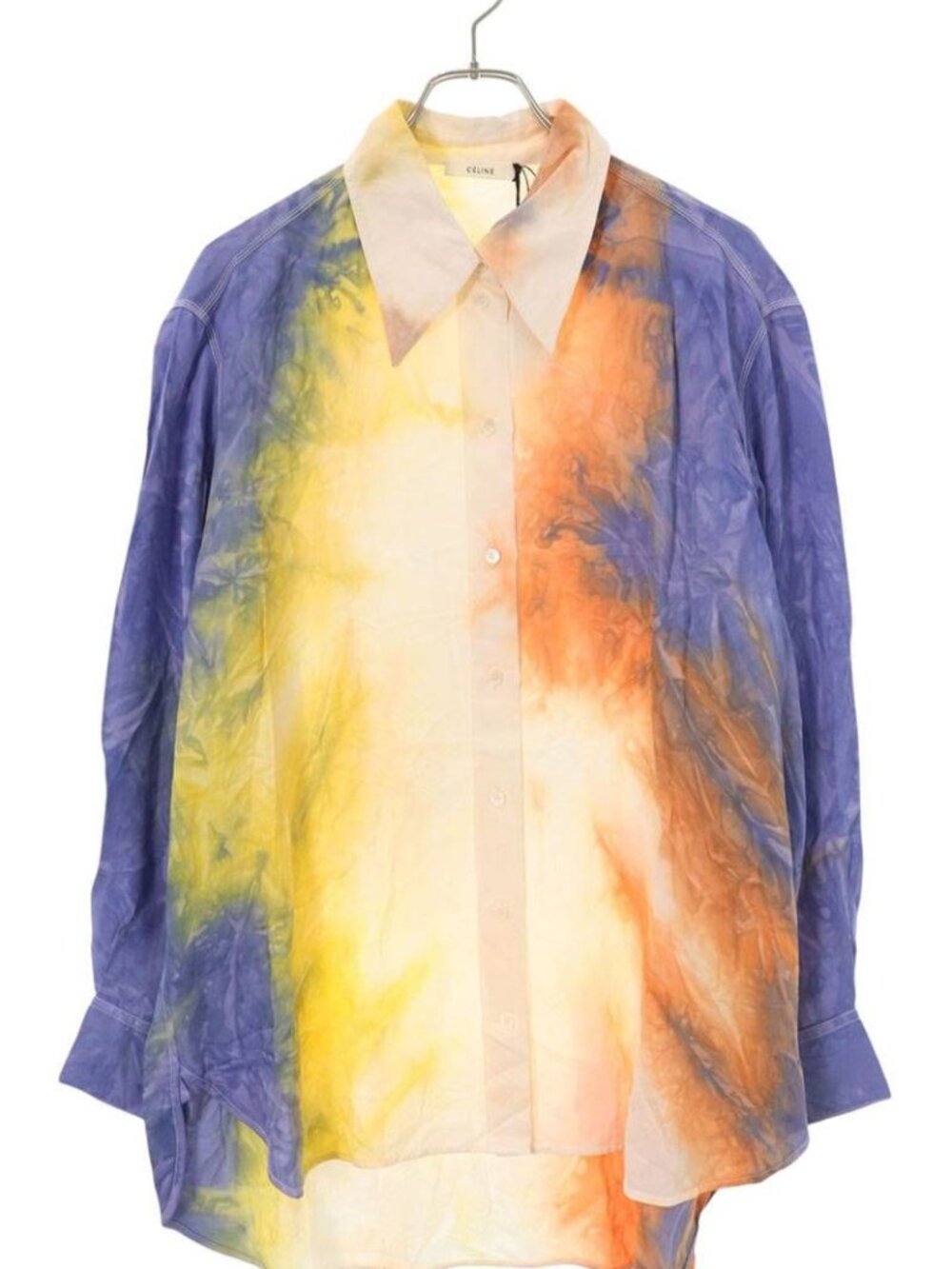 Celine 2 Tie Dye Long Sleeve Shirt 44